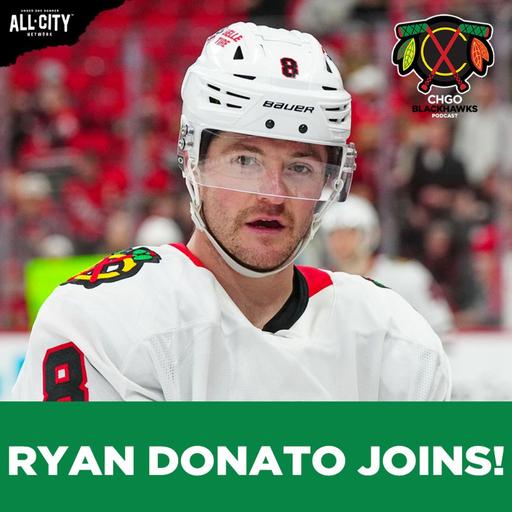 Ryan Donato Joins to Talk Contract Extension & Future with the Blackhawks! | CHGO Blackhawks Podcast