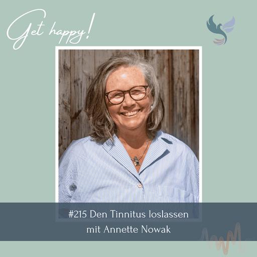 #215 Den Tinnitus loslassen – mit Annette Nowak