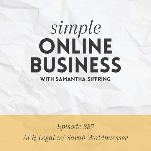 AI & Legal w/ Sarah Waldbuesser