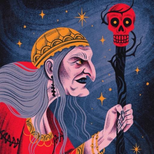 "Baba-Yaga y la hermosa Basilisa" de Aleksandr Afanásiev