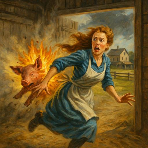 Rewind, The Spontaneously Exploding Pig Story