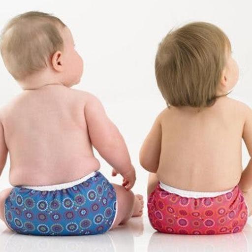 Cloth Diapering Your Twins