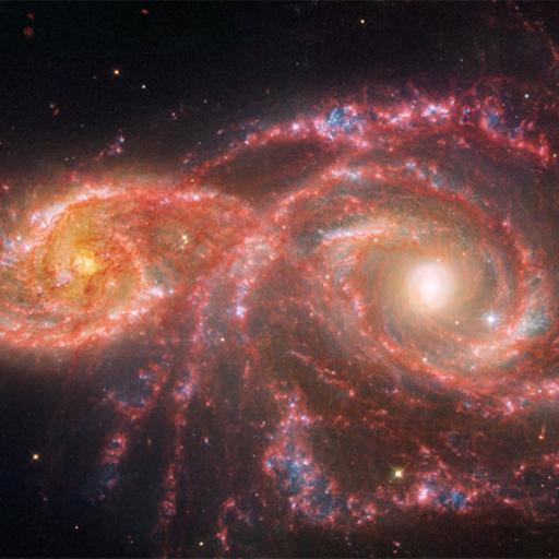 1386. Webb kah Hubble 太空望遠鏡 看著--ê 兩粒相挵 ê 捲螺仔星系 ft. 阿錕 (20250106)
