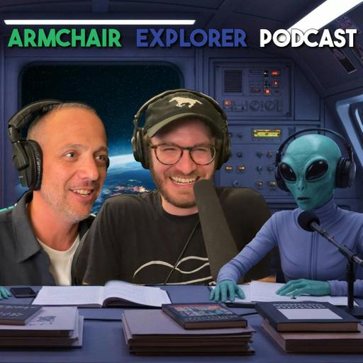 PATHWAYS July: UFO Parking, Shark Attacks, and Biking Around the World