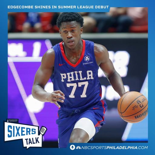 VJ Edgecombe shines in summer league debut