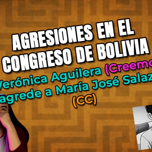 Agresiones en el Congreso de Bolivia