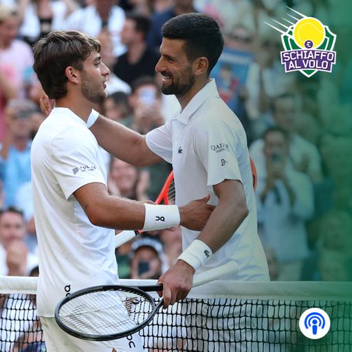 Speciale Wimbledon, Day 11. Sinner sta bene. Cobolli è forte, ma con Djokovic ancora non basta. Fognini dice basta