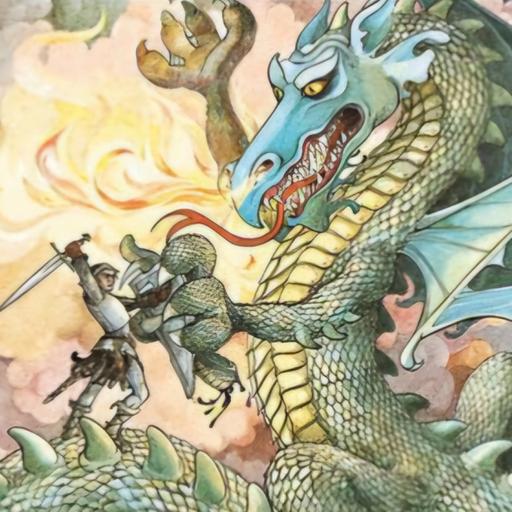 "San Jorge y el Dragón" de Santiago de la Vorágine