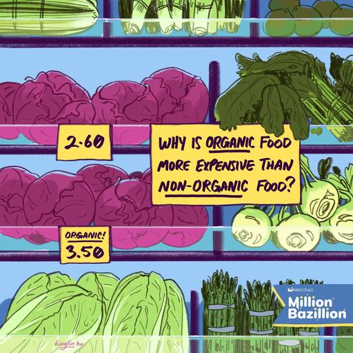Why does organic food cost more than non-organic food?