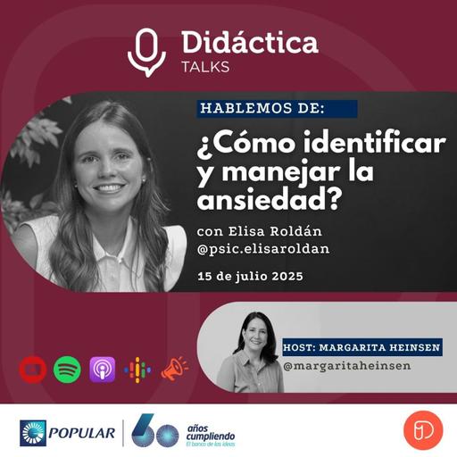 ¿Cómo identificar y manejar la ansiedad? - Elisa Roldan