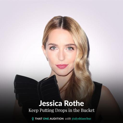 JESSICA ROTHE: Keep Putting Drops in the Bucket