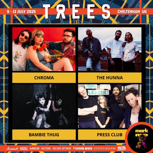 Episode 451: 2000trees Festival Special - CHROMA, The Hunna, Bambie Thug & Press Club