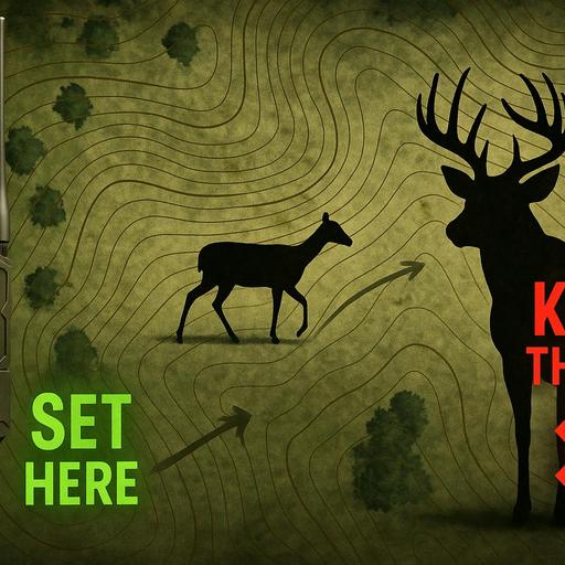 Trail Cam University: Best Trail Camera Setups To Kill A Buck | Set It Here, Kill Him There