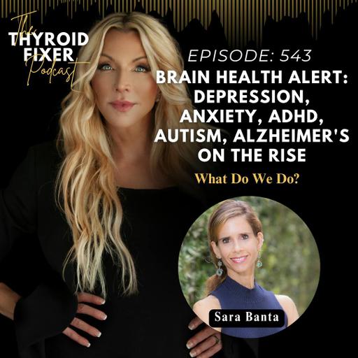 543. Brain Health Alert: Depression, Anxiety, ADHD, Autism, Alzheimer's on the Rise. What Do We Do?