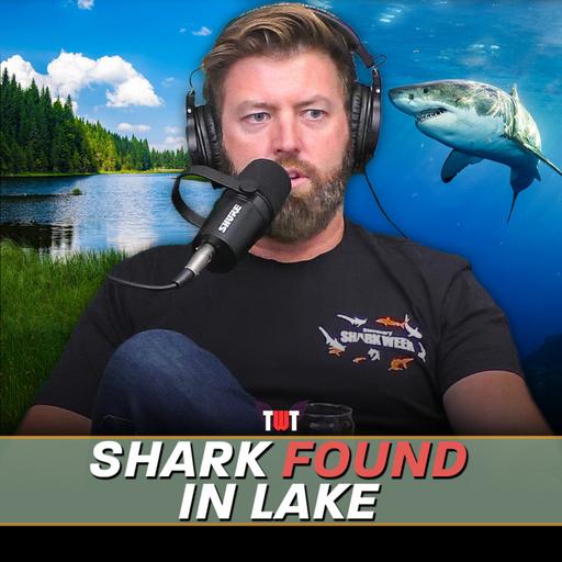 Great White Shark Found in Lake, Man Attacked By Flying Shark, & Shark Week