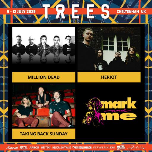 Episode 452: 2000trees Festival Special - Million Dead, Heriot & Taking Back Sunday
