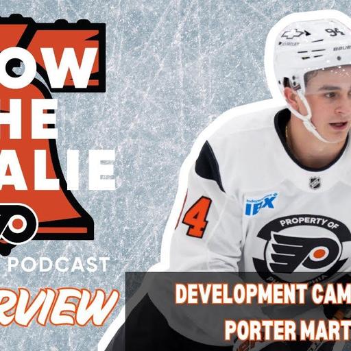 Flyers 2025 6th Overall Pick Porter Martone | 2025 Flyers Dev Camp Interviews