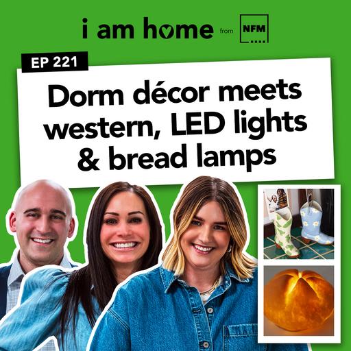 Dorm décor meets western, LED lights & bread lamps