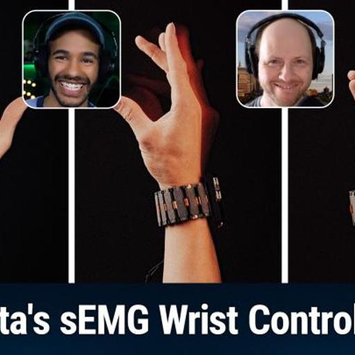 TNW 397: Meta's New Muscle-Reading Wristband - Meta's sEMG Wrist Controllers