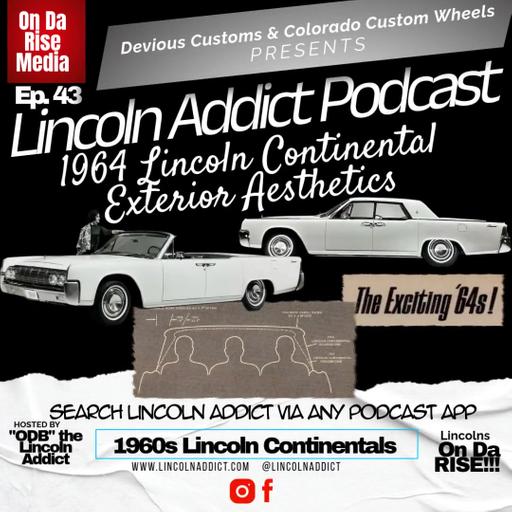 1964 Lincoln Continental Exterior Aesthetics
