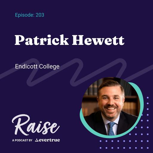 203: Patrick Hewett, Endicott College.