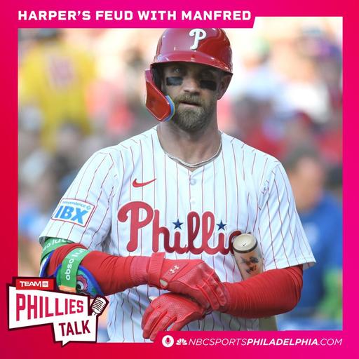 Harper’s feud with Manfred, is Eugenio Suárez coming Philly? | Phillies Talk