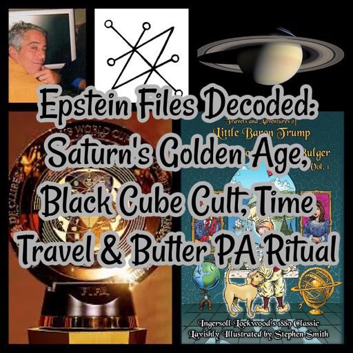 Epstein Files Decoded: Saturn's Golden Age, Black Cube Cult, Time Travel & Butler PA Ritual