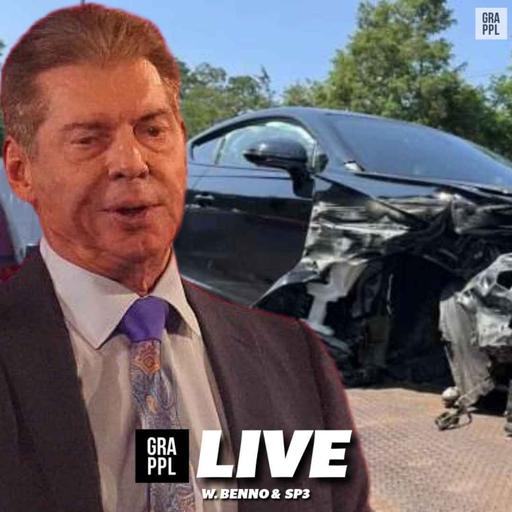 GRAPPL Live w. Benno & SP3 (Vince McMahon car crash, G1, WWE Unreal, Forbidden Door)