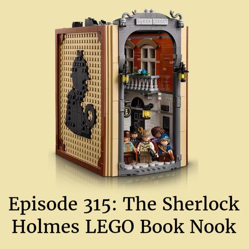 The Sherlock Holmes LEGO Book Nook