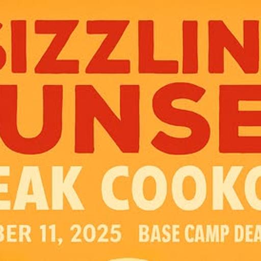 Let's talk about the Sizzlin at Sunset Steak Cookoff with Evie and Eli!