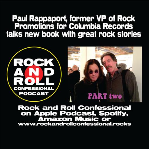 Paul Rappaport, new book: “Gliders Over Hollywood” is full of stories from his days at Columbia Records, featuring Pink Floyd, The Stones, Elvis Costello & many more. PART 2