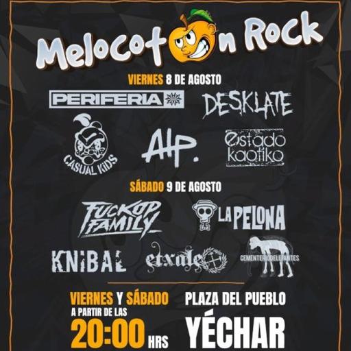 Especial Melocotón Rock 2025. 30º Edición.