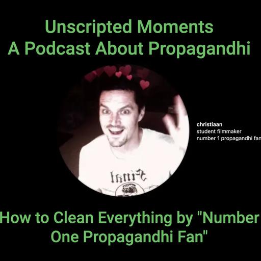 "How to Clean Everything" by "Number One Propagandhi Fan" (aka Christiaan)