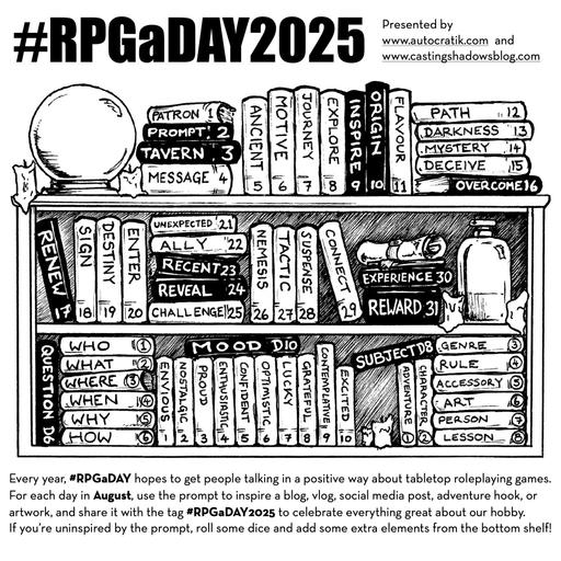 RPGaDAY2025 August the 5th Ancient