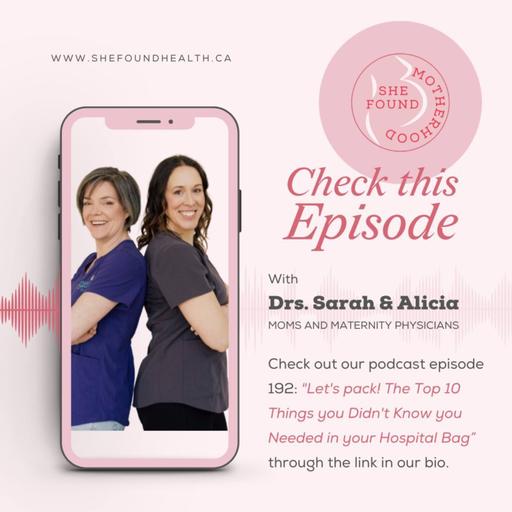 #192: Let's pack! The Top 10 Things You Didn't Know You Needed in Your Hospital Bag