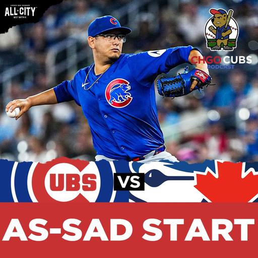 Cubs SLUMP Continues, Drop Opener to Blue Jays | CHGO Cubs Podcast