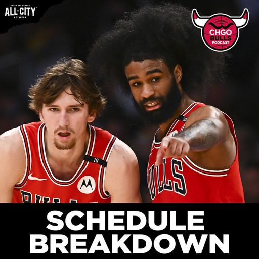 Chicago Bulls FULL SCHEDULE Breakdown and Win / Loss Predictions! | CHGO Bulls Podcast