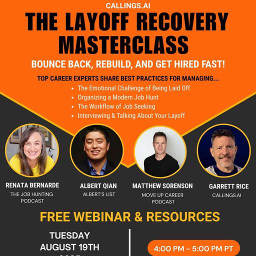 LIVE August 19: Bounce Back, Rebuild & Get Hired Fast - Free Layoff Recovery Event