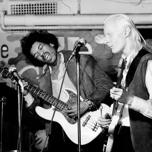 Jimmy Hendrix y Johnny Winter, en una colaboración especial