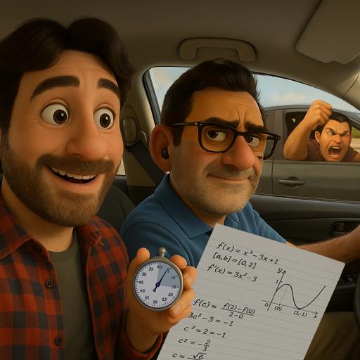 Means of Transportation: The Mean Value Theorem and Average Speed Zones