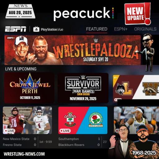 Pro Wrestling News Report (August 20, 2025)