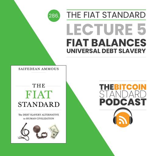 286. The Fiat Standard: Lecture 5: Fiat Balances: Universal Debt Slavery