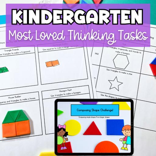 Ep 55: 5 Low-Floor High-Ceiling Math Tasks: Kindergarten Grade Building Thinking Classrooms Tasks
