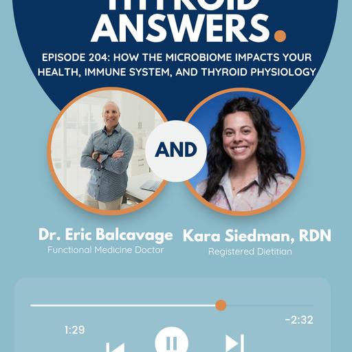 Episode 204: How The Microbiome Impacts Your health, Immune System, and Thyroid Physiology