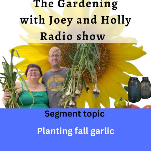 Episode 1449: Seg 1 of S9E25 Planting Fall Garlic - The Gardening with Joey and Holly Radio show