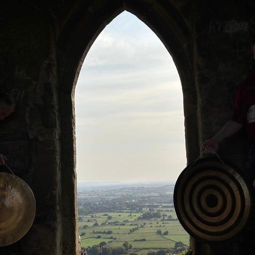 Gongs, Glastonbury Tor, Somerset, UK on 21st August 2025 – by Barny Smith