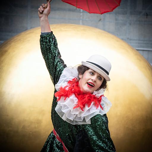 Founder of the Zagreb clown festival Iva Peter Dragon