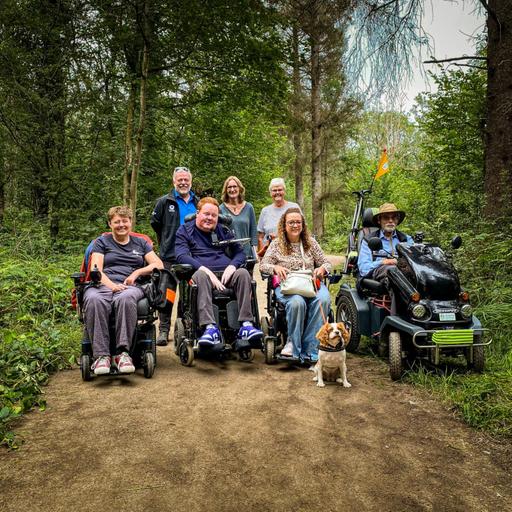 Exploring the Lakes by wheelchair