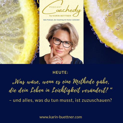 #156 – „WAS WÄRE, WENN ES EINE METHODE GÄBE, DIE DEIN LEBEN IN LEICHTIGKEIT VERÄNDERT – UND ALLES, WAS DU TUN MUSST, IST ZUZUSCHAUEN?“