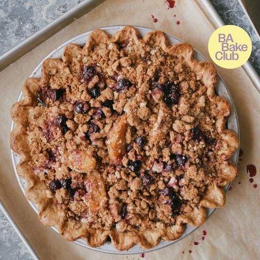 BA Bake Club: Peach-Blueberry Crumb Pie